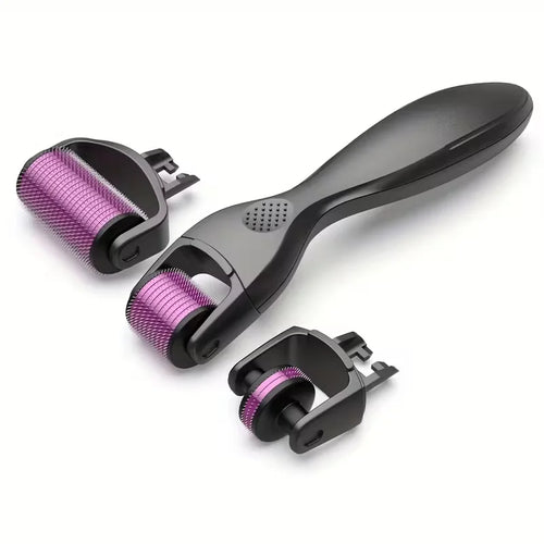 3-in-1 Microneedle Derma Roller - Firming & Deep Absorption Skincare Tool