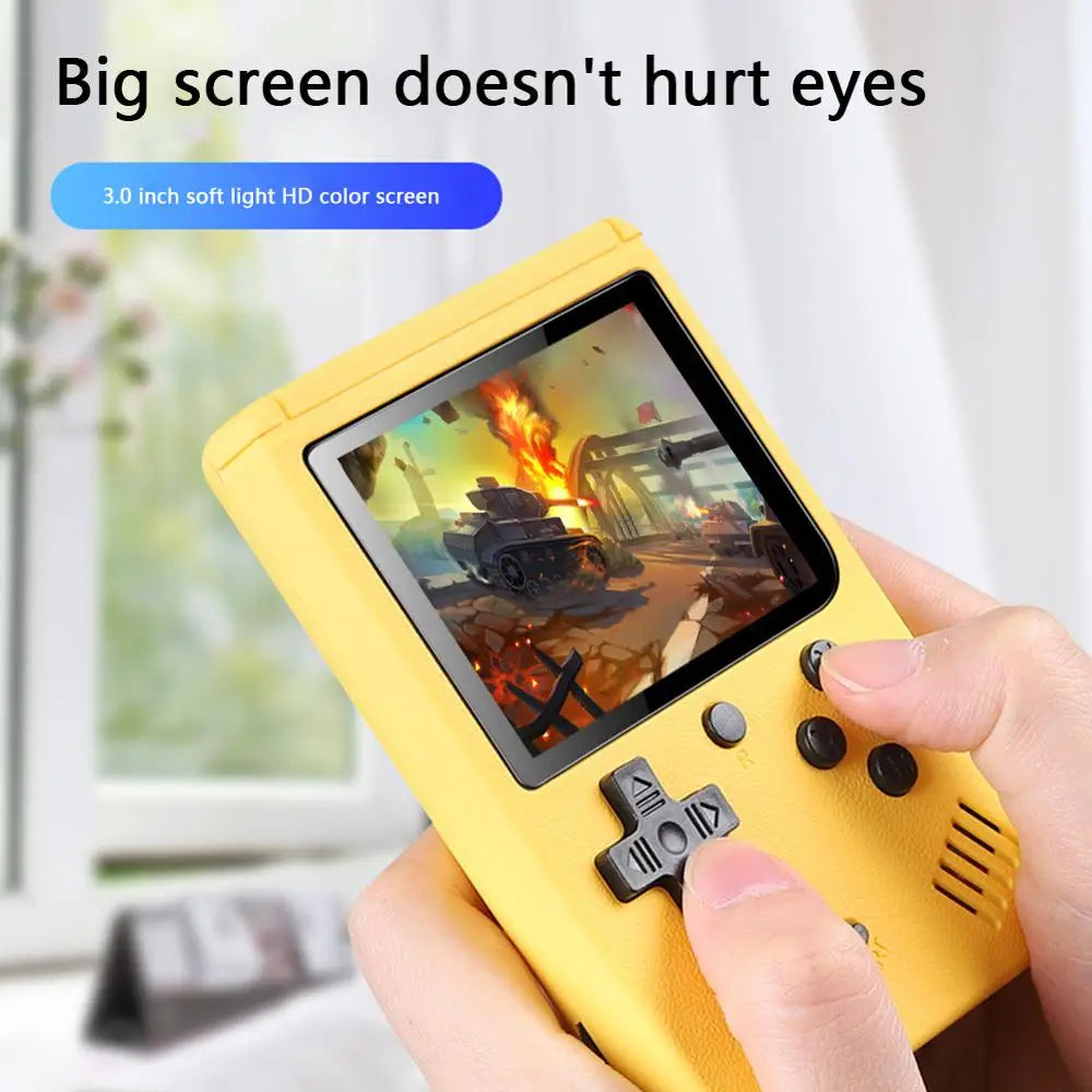 Retro Handheld Game Console - 3-Inch Colour Screen