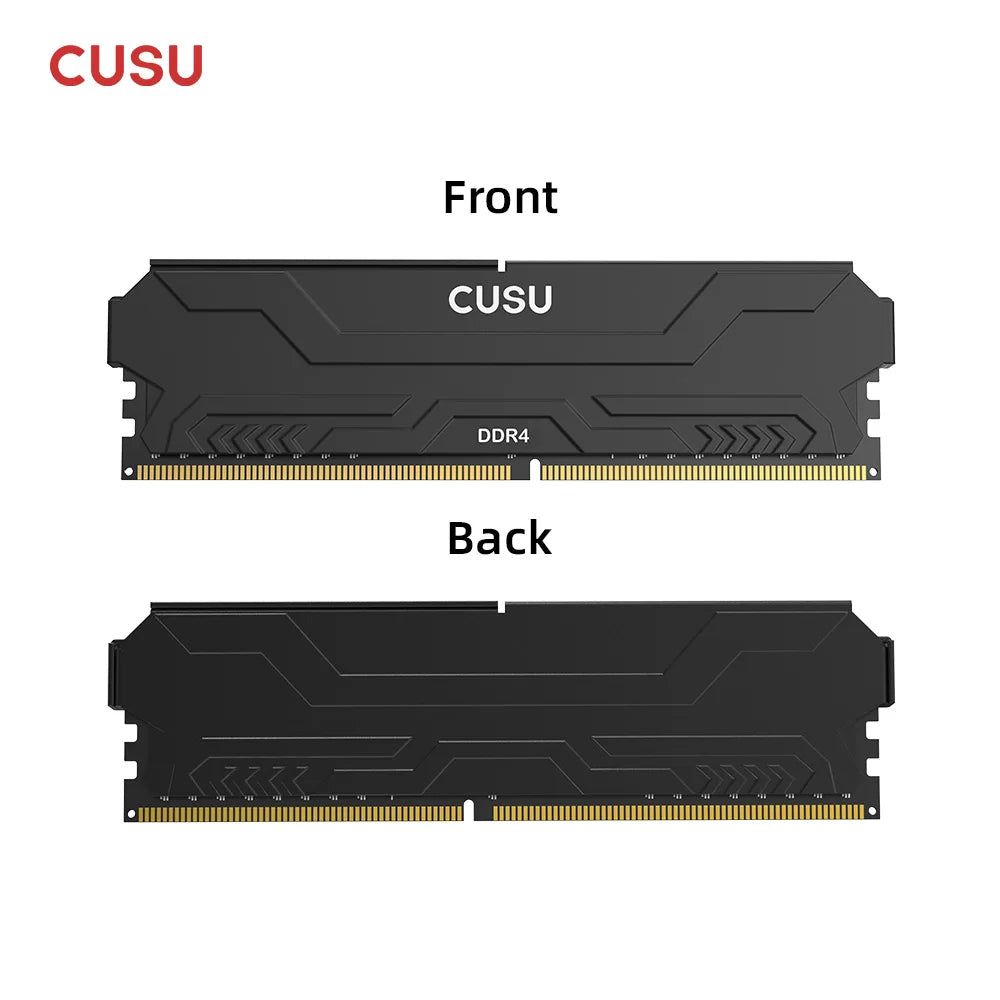 CUSU DDR4 Desktop RAM - 8GB & 16GB, 3200 / 3600MHz with Heatsink