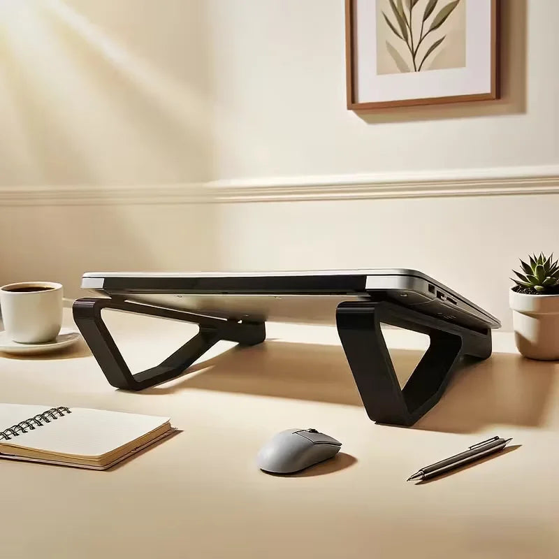 Ergonomic Adjustable Laptop Stand - Tilt & Height Riser for MacBook & PC