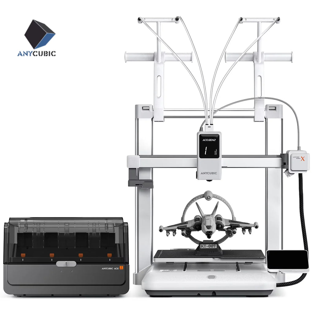 ANYCUBIC Kobra X Combo 3D Printer - Multi-Colour, 600mm/s