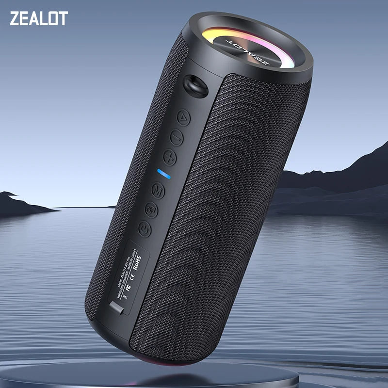 ZEALOT S51 Pro 40W Bluetooth Speaker - 3D Stereo Bass
