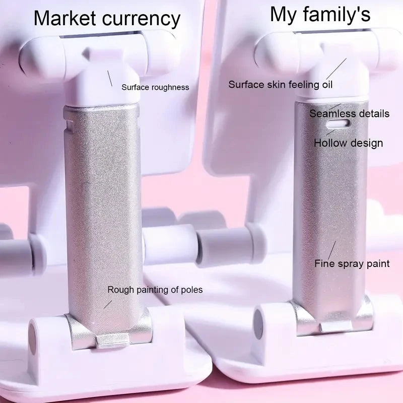Adjustable Desktop Phone Stand - Universal Tablet & Phone Holder