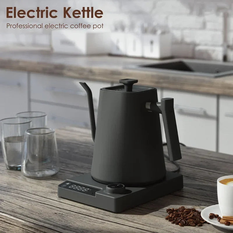1200W Gooseneck Electric Kettle - Fast Boil Temperature Control