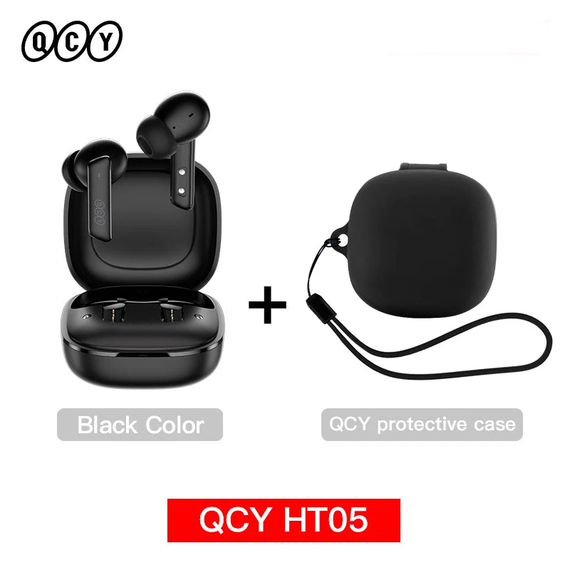 QCY HT05 MeloBuds Earbuds - 40dB ANC, 6-Mic Call Clarity