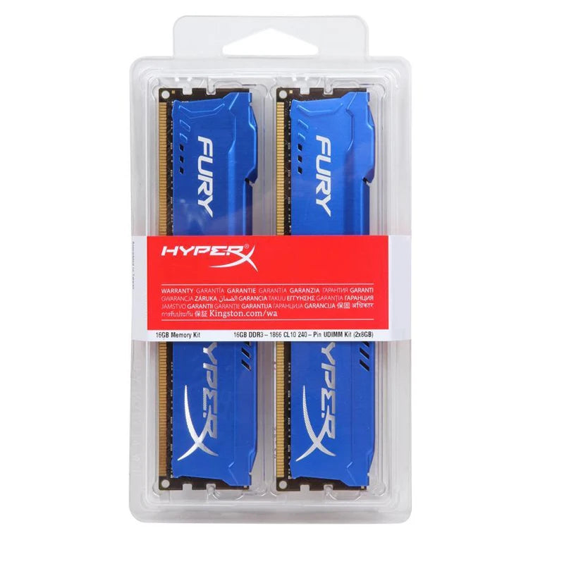DDR3 Desktop RAM Kit - 8GB (2x4GB) & 16GB (2x8GB) Dual Channel