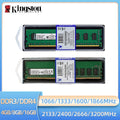 Kingston Desktop RAM - DDR3 & DDR4, 4GB to 16GB