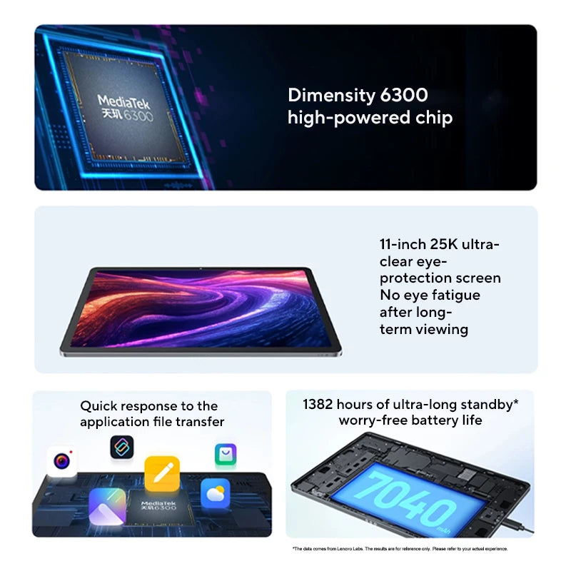 Lenovo Xiaoxin Pad 11 (2025) - MediaTek Dimensity Tablet