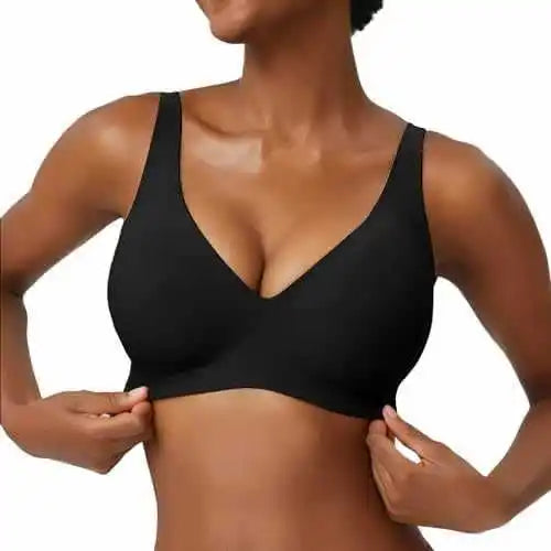 Seamless Jelly Support Bra - Wire-Free Push-Up