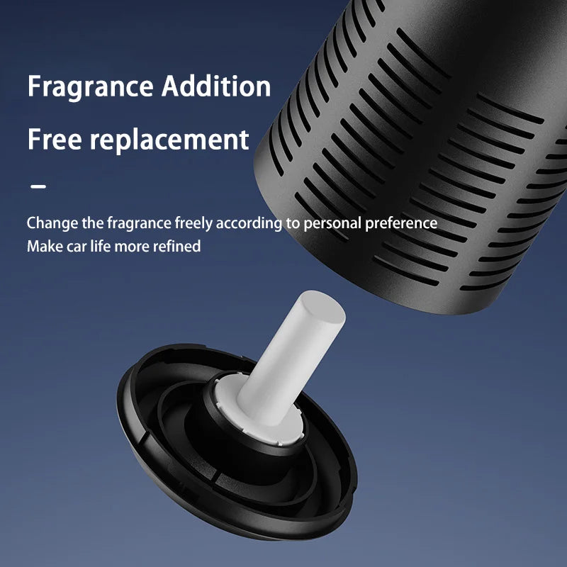 Car Air Purifier - Negative Ion with Ambient Light