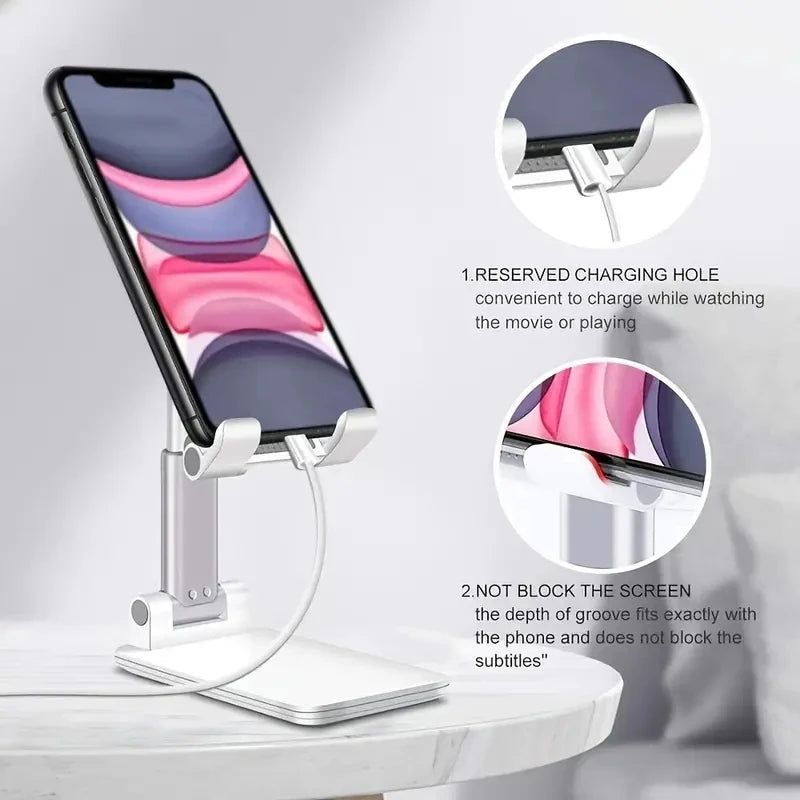 Adjustable Desktop Phone Stand - Universal Tablet & Phone Holder