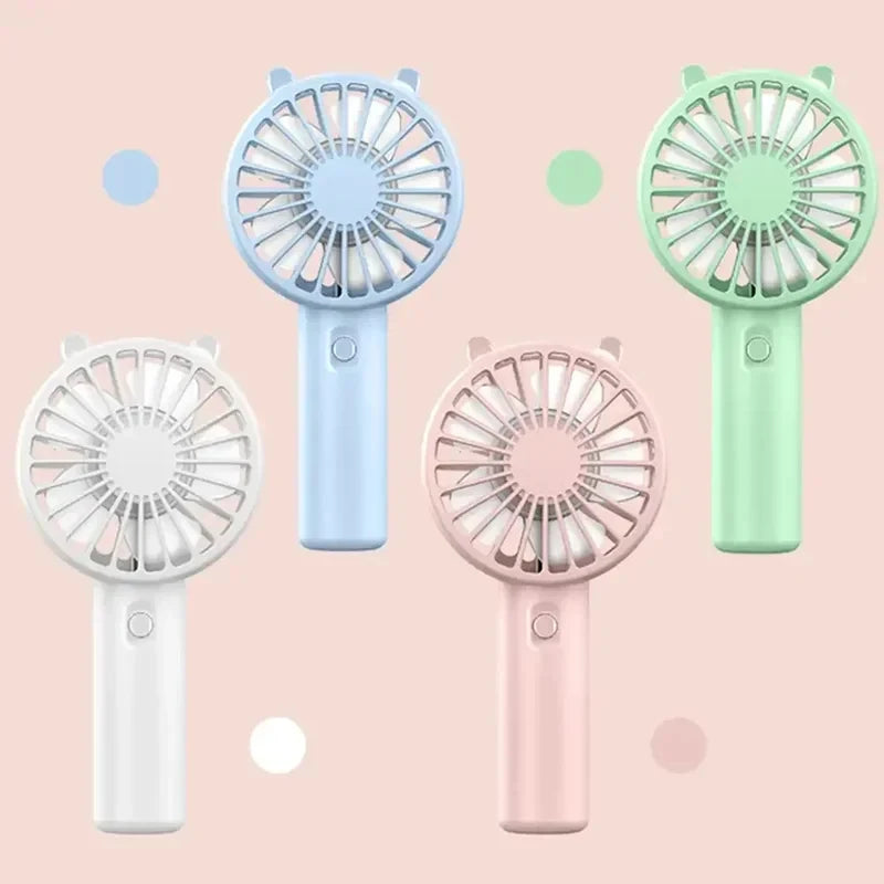 Rechargeable Handheld & Desk Fan - Silent