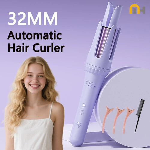 32mm Ceramic Curling Iron - Professional Salon Styling Wand