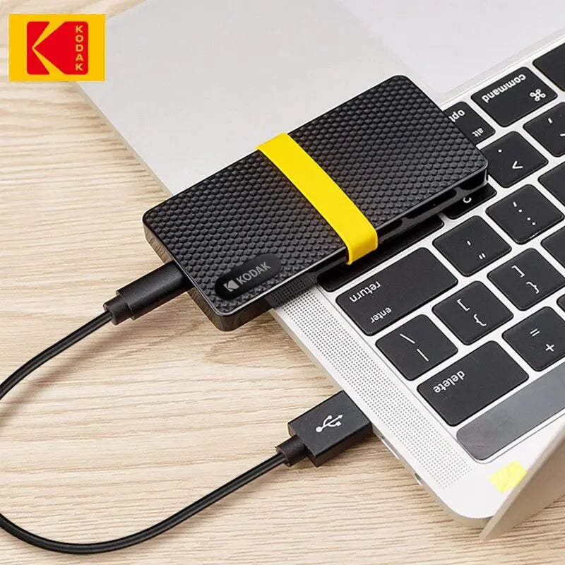 Kodak X200 Portable SSD - 256GB to 2TB USB 3.1 Type-C