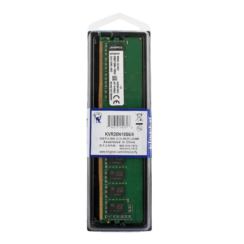 Kingston Desktop RAM - DDR3 & DDR4, 4GB to 16GB