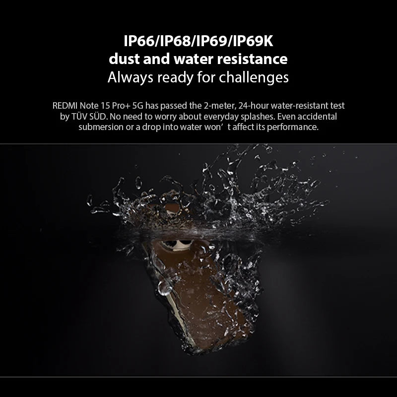 Xiaomi Redmi Note 15 Pro+ 5G - Global Version, Snapdragon