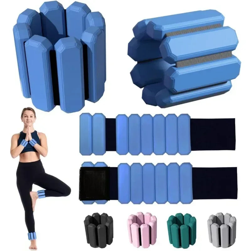 Adjustable Wrist & Ankle Weights - 450g or 900g Pair