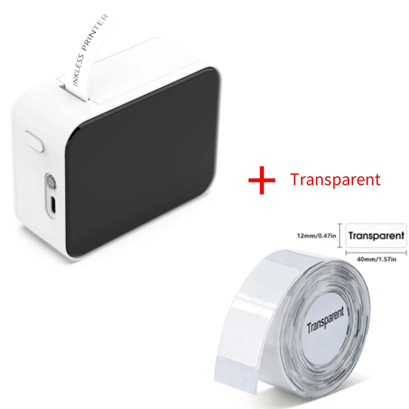 MarkLife P15 Mini Label Printer - Bluetooth Thermal, No Ink