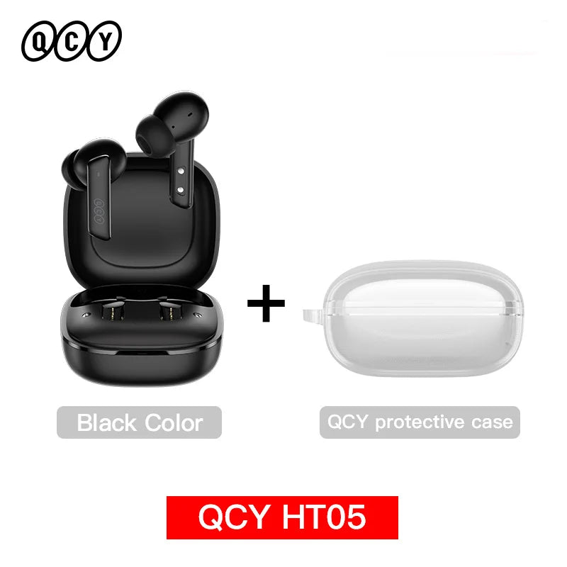 QCY HT05 MeloBuds Earbuds - 40dB ANC, 6-Mic Call Clarity