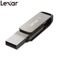 Lexar D400 USB-C Flash Drive - 32GB to 256GB Dual Slot