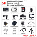 ANSVICAM 5K Action Camera - 4K60 with EIS & Waterproof Case