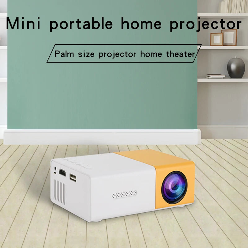 Mini Portable HD Projector - Home Theater On the Go