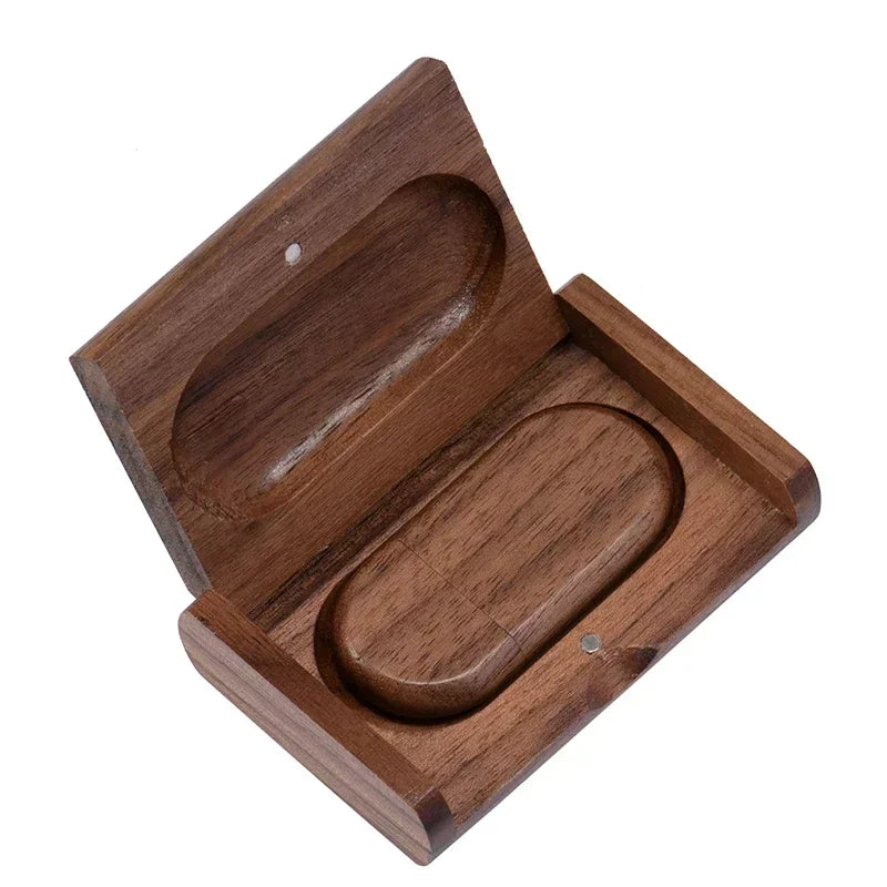 Wooden USB Flash Drive - 8GB to 128GB Keepsake Pen Drive