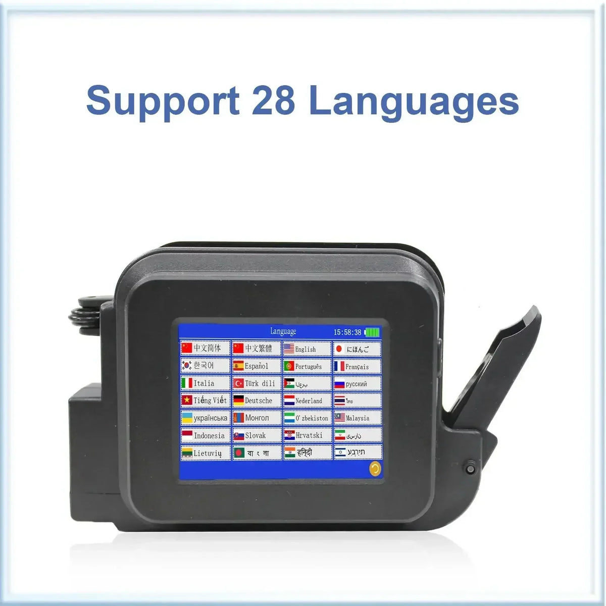 DCODE XMINI Handheld Inkjet Printer - 12.7mm Portable Coder