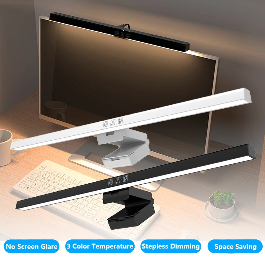 Monitor Light Bar - USB Screen Lamp with Stepless Dimming, No Screen Glare