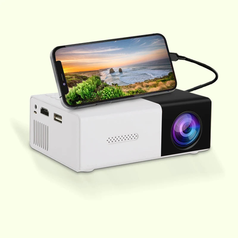 Mini Portable HD Projector - Home Theater On the Go