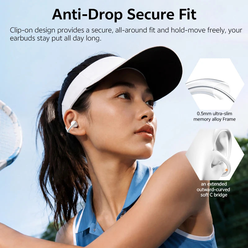 QCY Crossky C50i Open-Ear Earbuds - detail view
