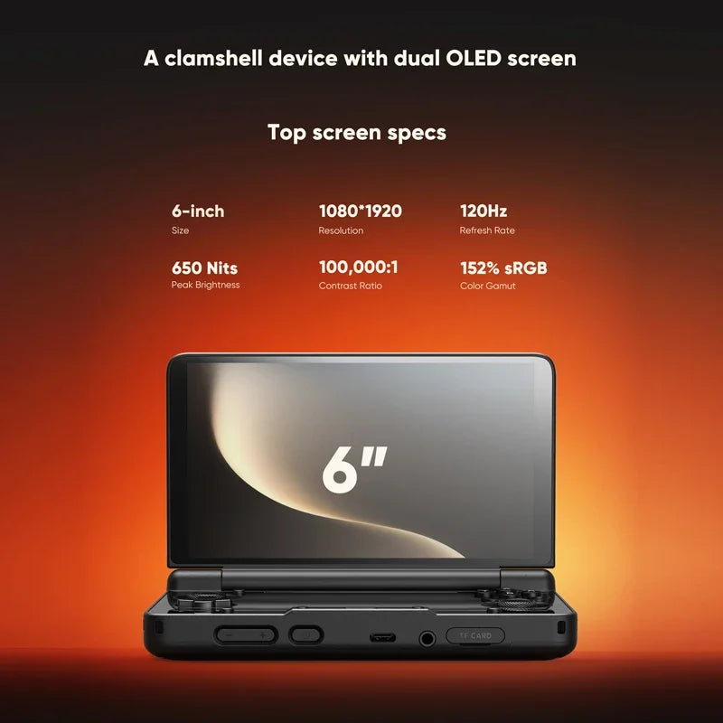 AYN Thor Dual-Screen Gaming Handheld - detail view