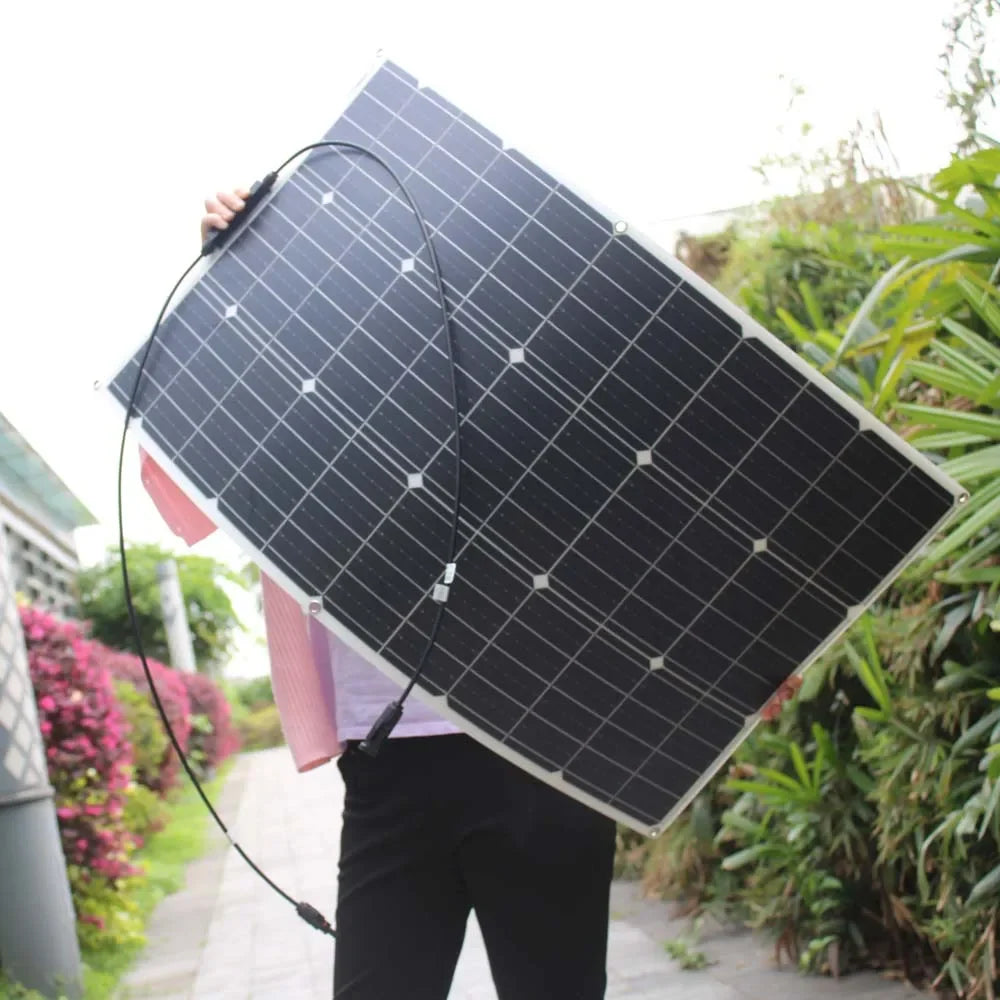 Flexible Solar Panel 100W & 200W - detail view
