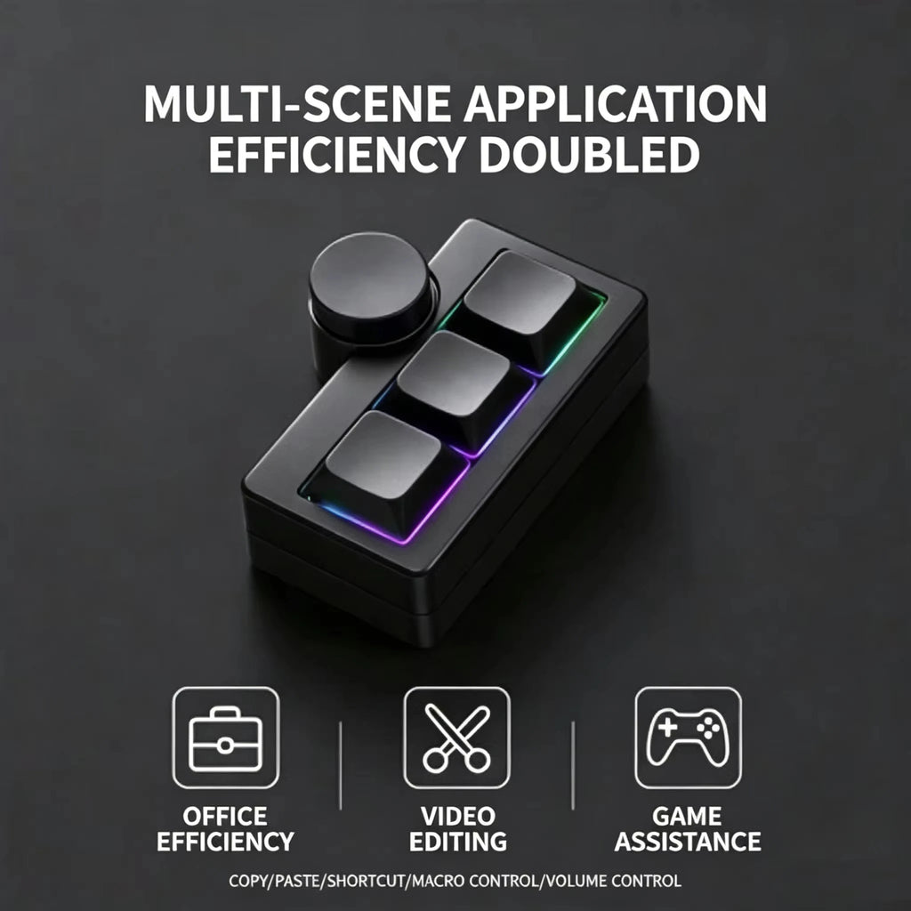 Hot-Swappable RGB Mini Mechanical Keyboard