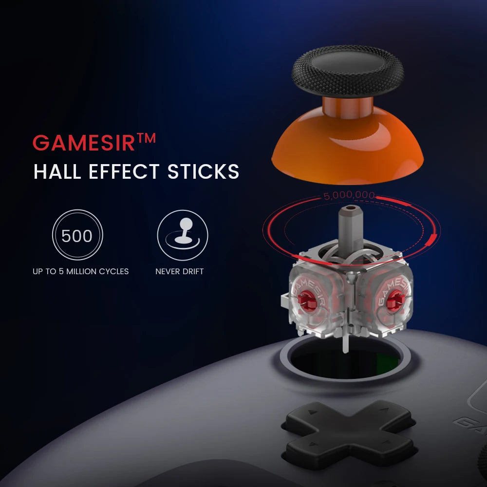 GameSir Nova Lite Controller - Hall Effect for Switch, PC & Mobile