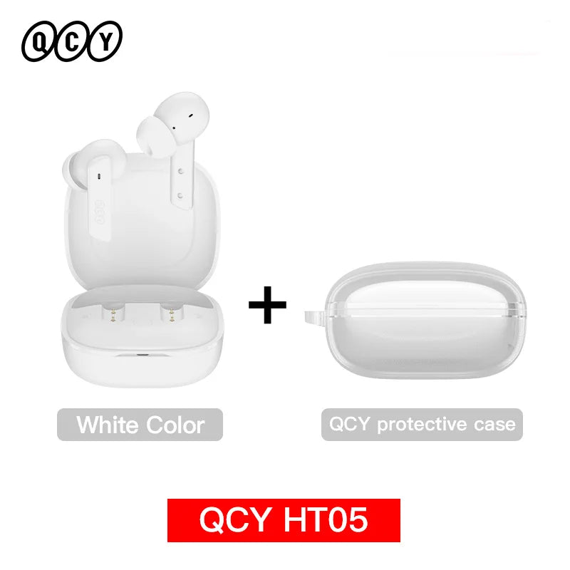 QCY HT05 MeloBuds Earbuds - 40dB ANC, 6-Mic Call Clarity