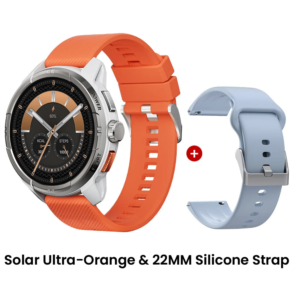 HAYLOU Solar Ultra GPS Smartwatch - 1.6" AMOLED, 5ATM Waterproof