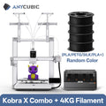 ANYCUBIC Kobra X Combo 3D Printer - Multi-Colour, 600mm/s