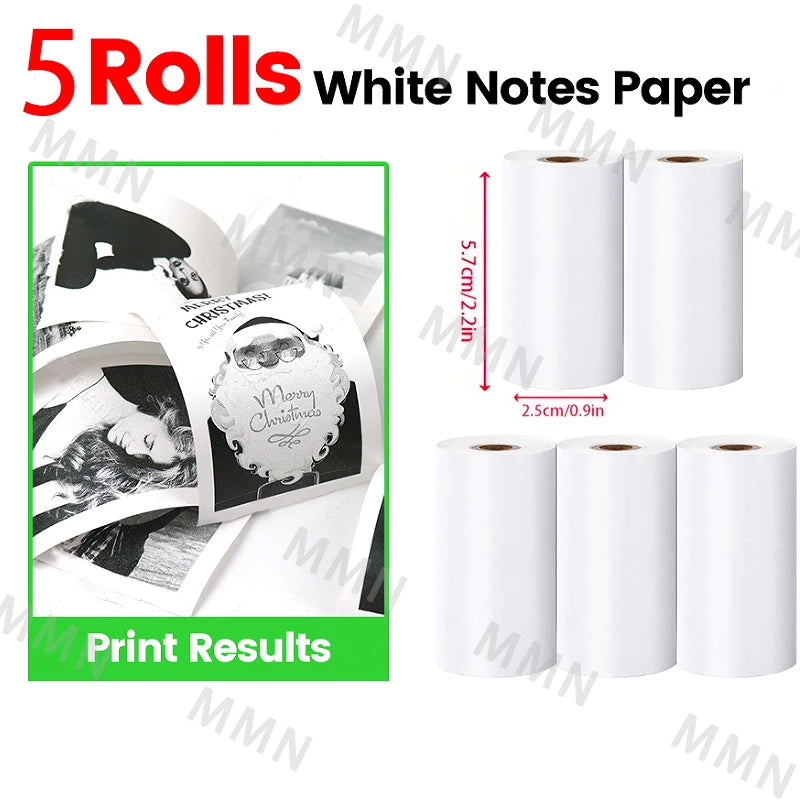 Mini Portable Photo Printer - Wireless Pocket Thermal Printer