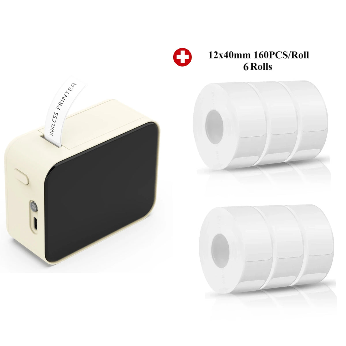 MarkLife P15 Mini Label Printer - Bluetooth Thermal, No Ink