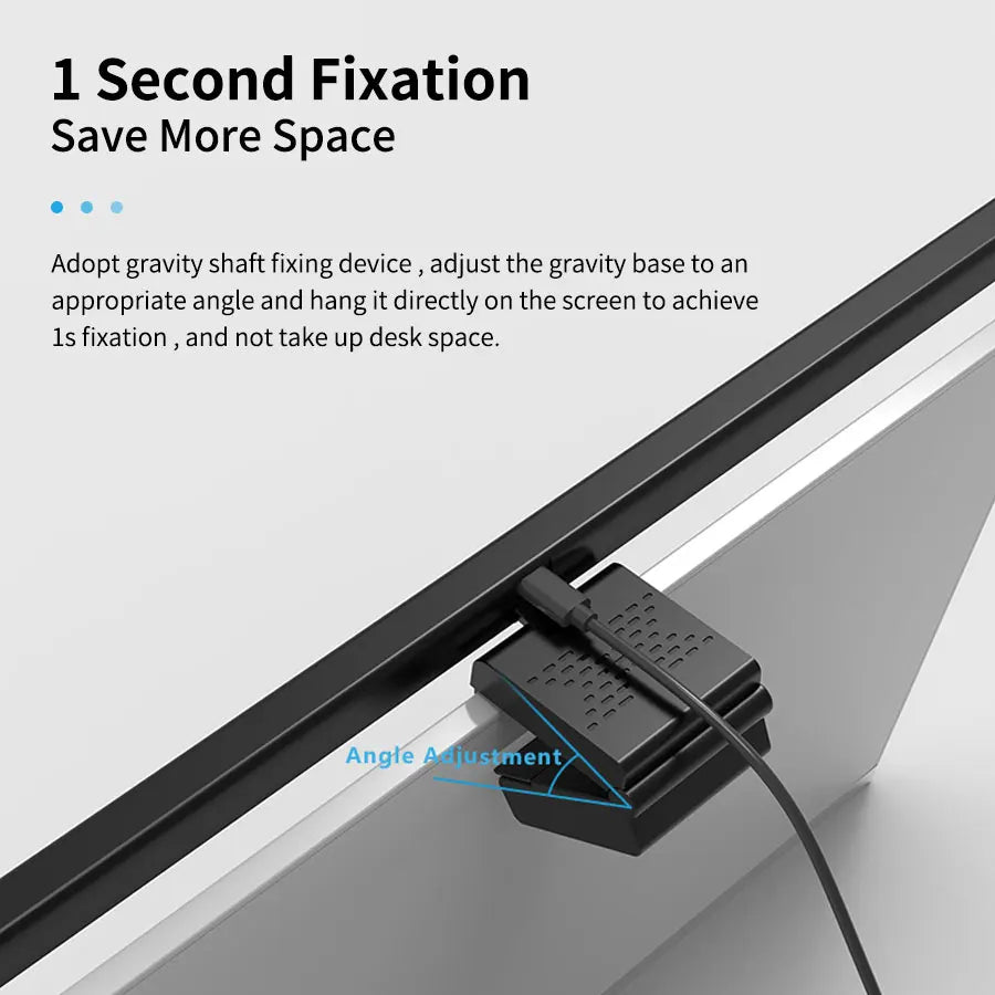 Monitor Light Bar - USB Screen Lamp with Stepless Dimming, No Screen Glare