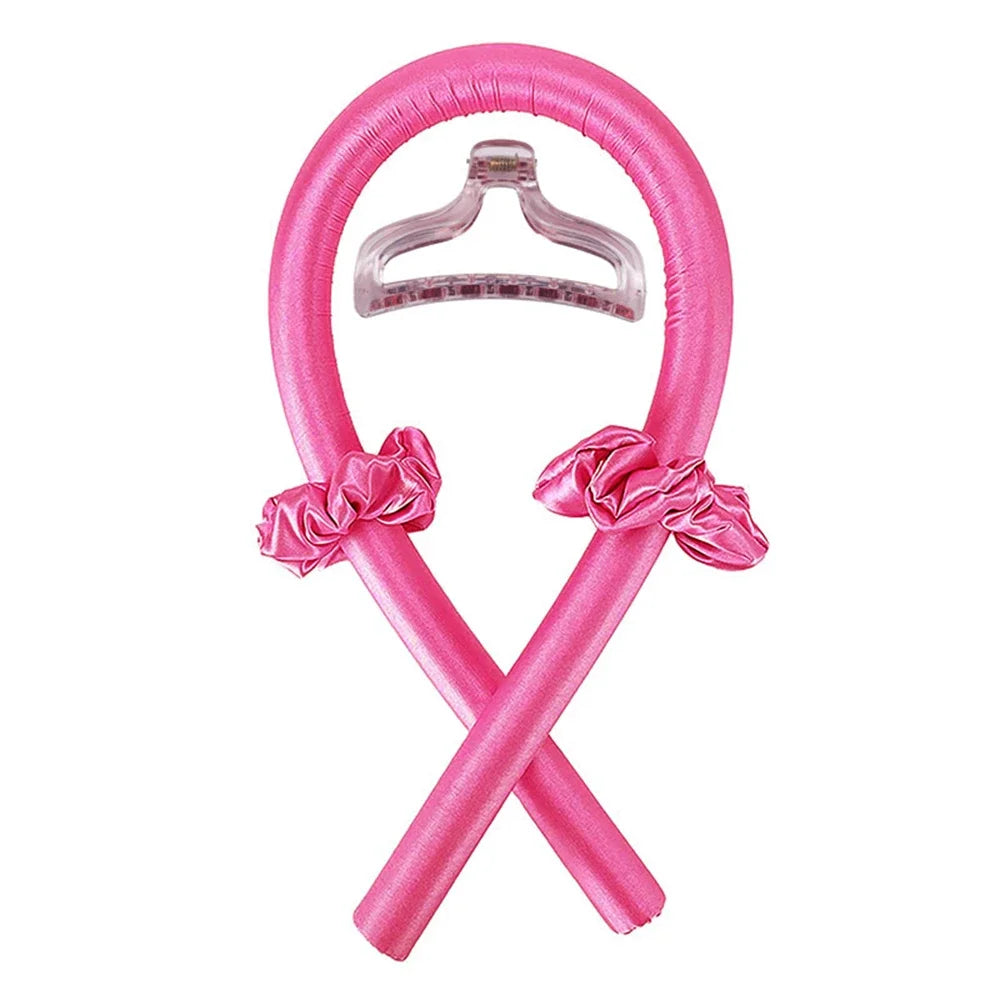 Heatless Curling Rod Headband - Overnight No-Heat Satin Curls