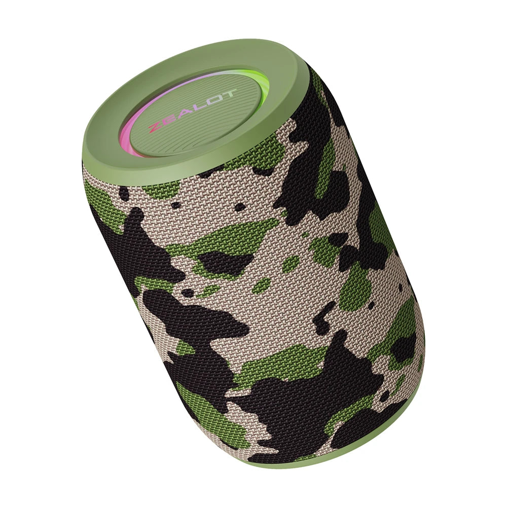 ZEALOT S32 Pro Bluetooth Speaker - LED Light Show & Outdoor Bass