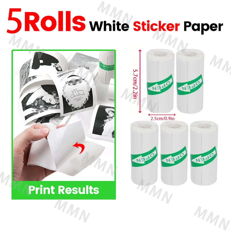 Mini Portable Photo Printer - Wireless Pocket Thermal Printer