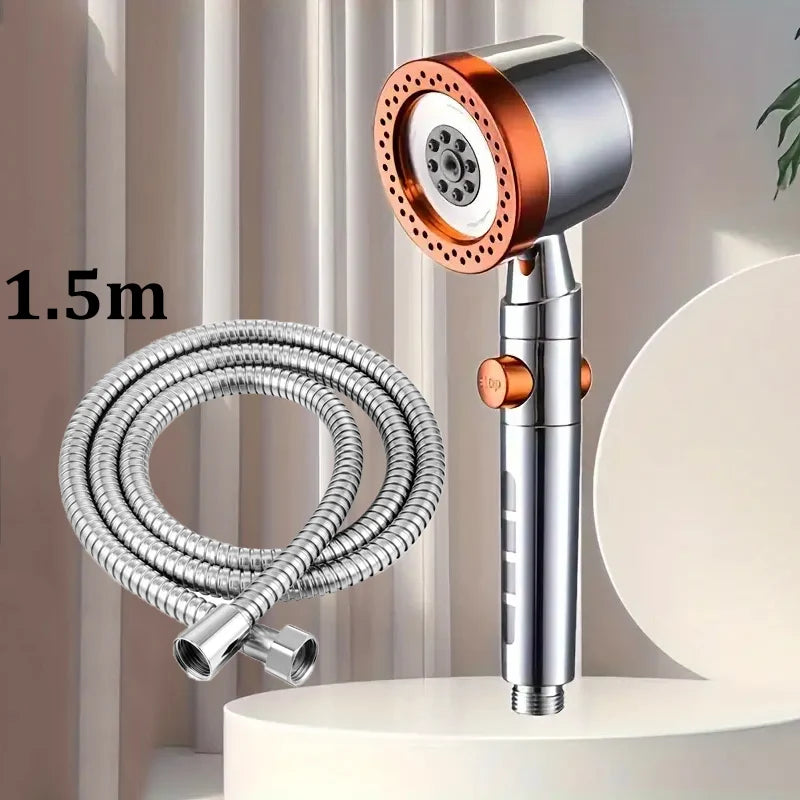 Filtered High-Pressure Shower Head - 5-Mode Handheld Shower