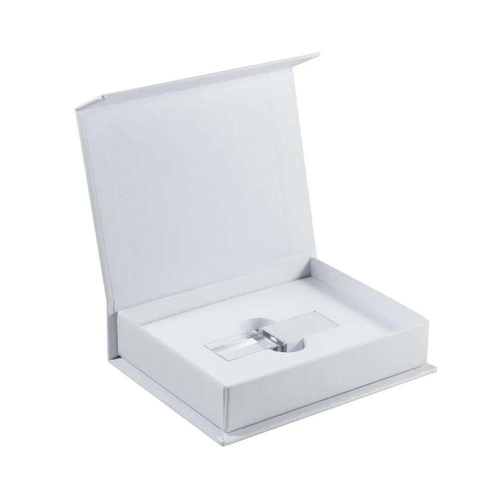 Crystal USB Flash Drive - 8GB to 128GB Gift Pen Drive