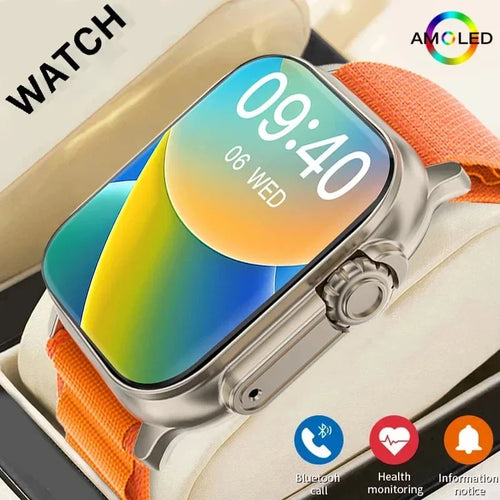 2.01" HD Smart Watch - Bluetooth Calling & Fitness Tracking