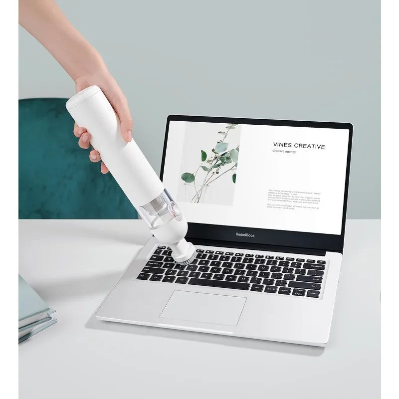 Portable Handheld Vacuum Cleaner - 13000PA Wireless Cyclone Suction for Home & Car