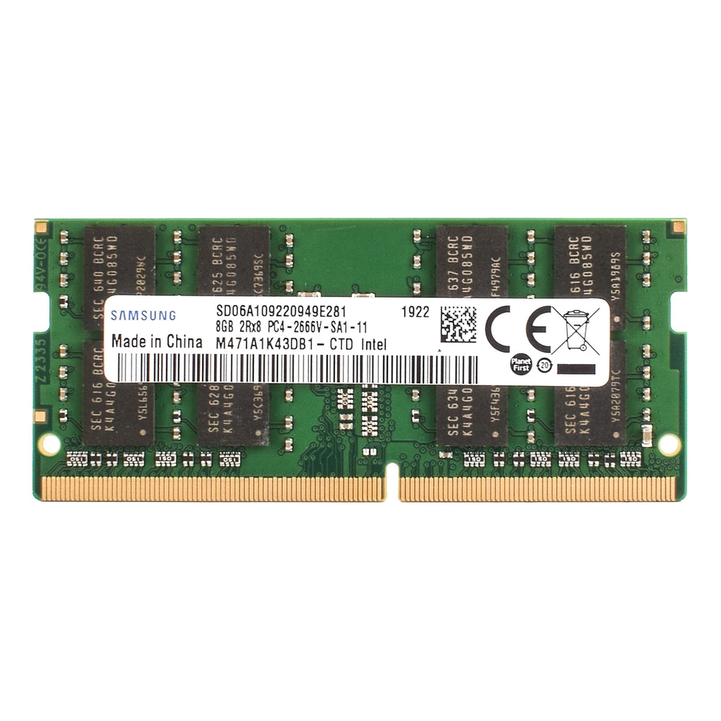 Samsung DDR4 Laptop SODIMM - 4GB to 16GB, 2400-3200MHz