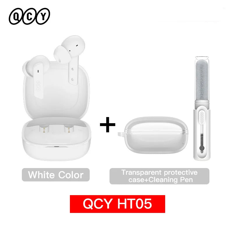 QCY HT05 MeloBuds Earbuds - 40dB ANC, 6-Mic Call Clarity